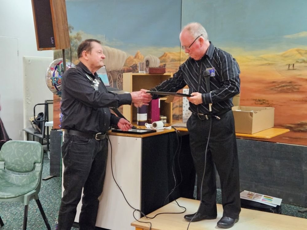 Les Tulloch Representing the ACF